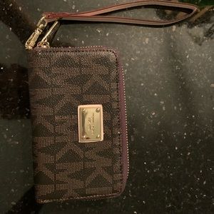 Michael Kors small wallet wristlet